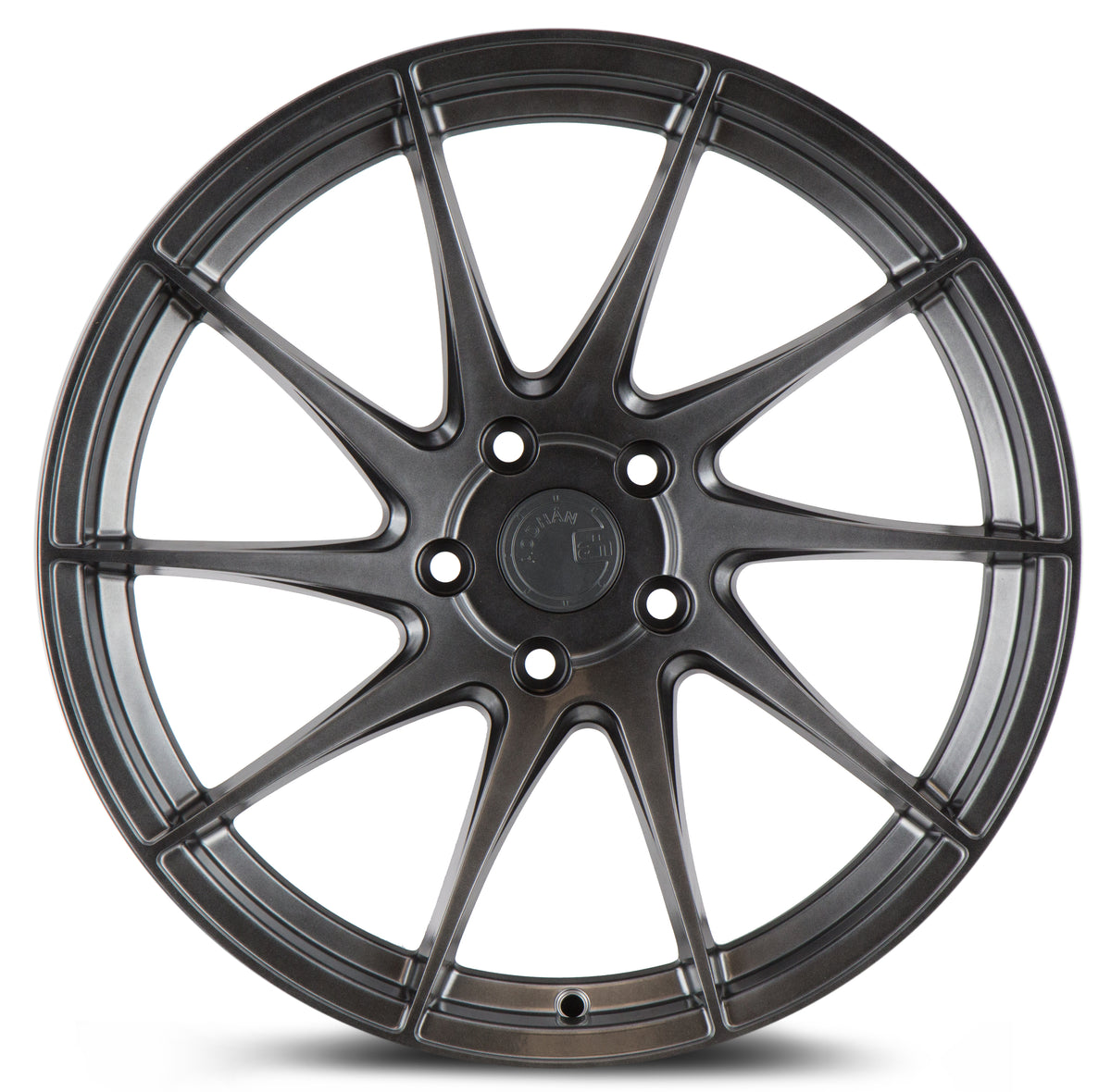 Aodhan AH09 Hyper Black 18x9.5 Driver Side +35 5x100 73.1mm - Wheelwiz