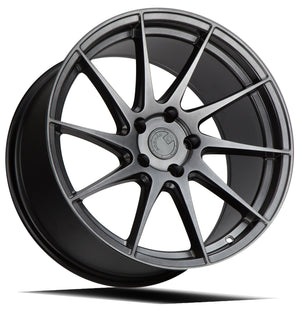 Aodhan AH09 Hyper Black 18x9.5 Driver Side +35 5x112 73.1mm - Wheelwiz
