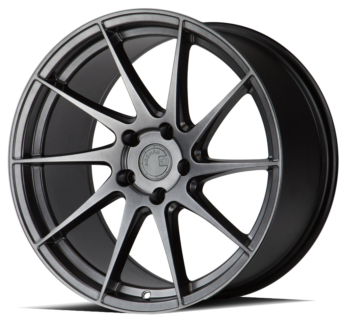 Aodhan AH09 Hyper Black 18x9.5 Passenger Side +35 5x114.3 73.1mm - Wheelwiz