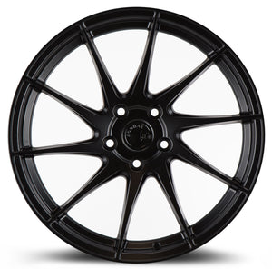 Aodhan AH09 Matte Black 18x8.5 +35 5x108 73.1mm - Wheelwiz