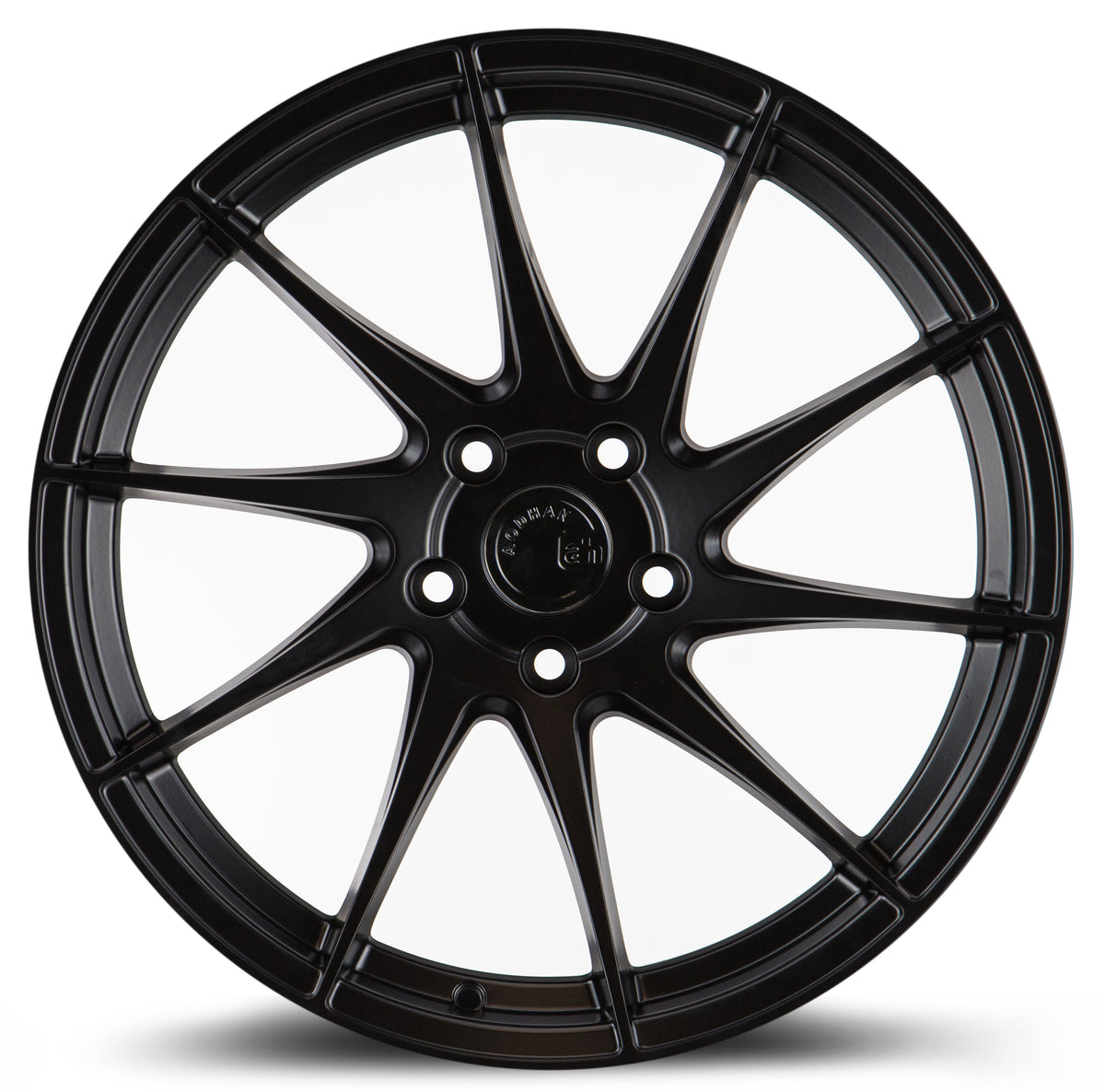 Aodhan AH09 Matte Black 18x8.5 Passenger Side +35 5x108 73.1mm - Wheelwiz