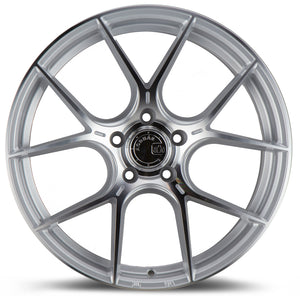 Aodhan AH-11 Gloss Silver Machined Face 19x8.5 +35 5x114.3 73.1mm - Wheelwiz