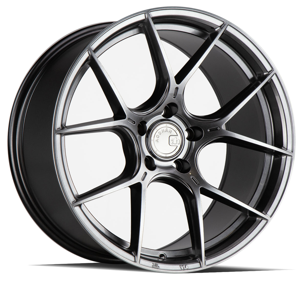 Aodhan AH-11 Hyper Black 18x9.5 +35 5x120 72.6mm - Wheelwiz