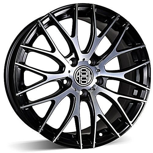 RSSW Touring Black machined face 16x6.5 +40 5x114.3mm 64.1mm