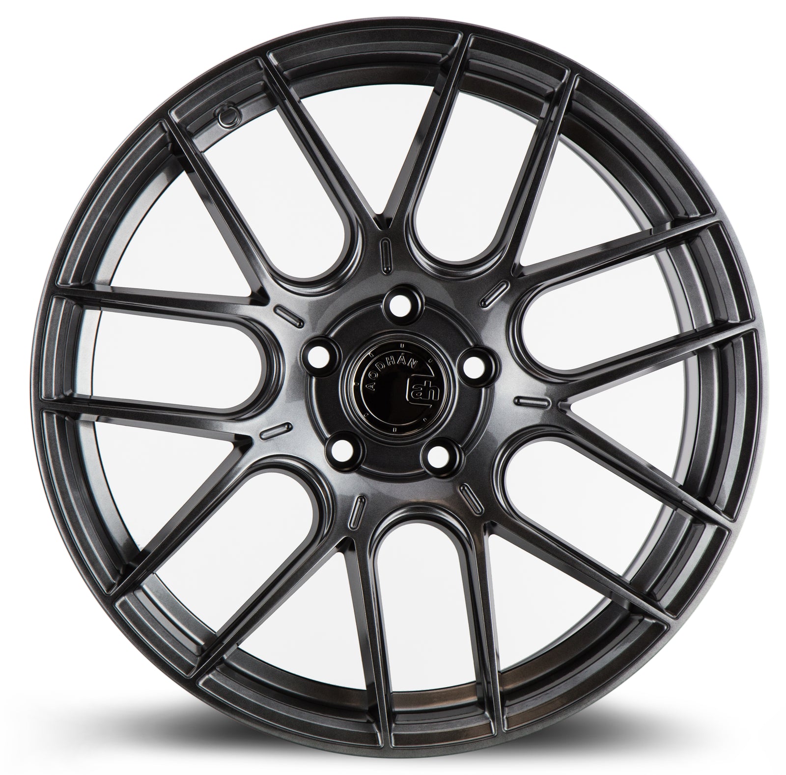 Aodhan AH-X Hyper Black 18x8.5 +35 5x112 73.1mm - Wheelwiz