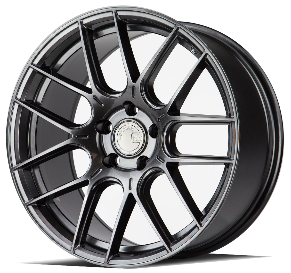 Aodhan AH-X Hyper Black 18x8.5 +35 5x112 73.1mm - Wheelwiz