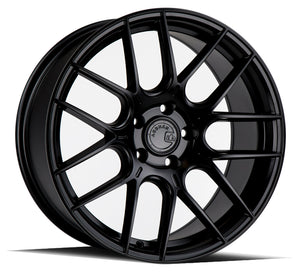 Aodhan AH-X Matte Black 18x8.5 +35 5x114.3 73.1mm - Wheelwiz
