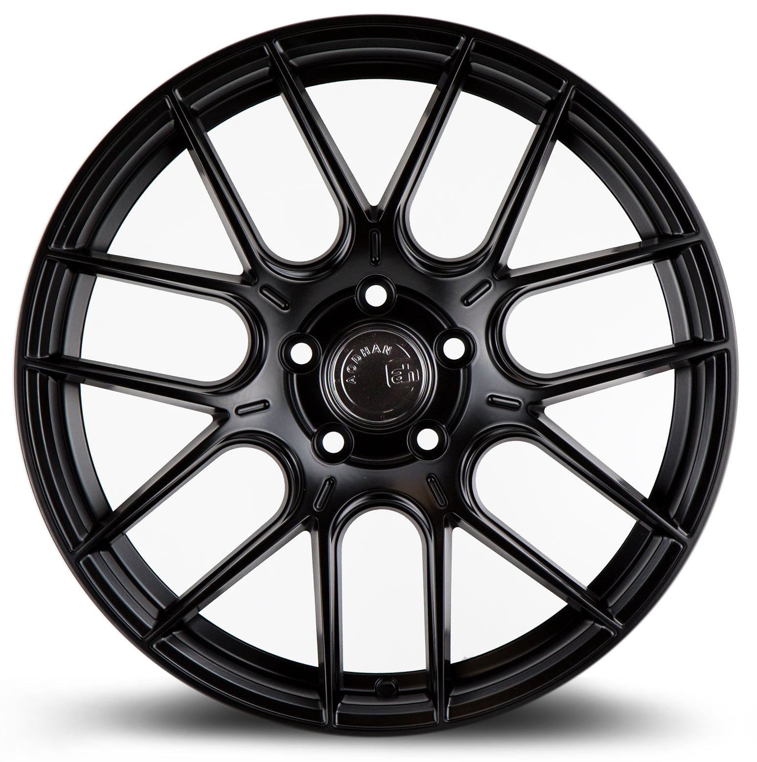 Aodhan AH-X Matte Black 18x8.5 +35 5x112 73.1mm - Wheelwiz