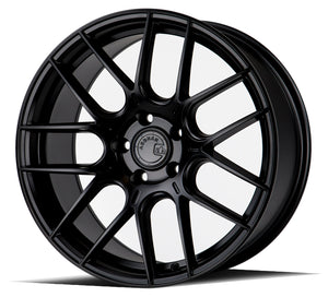 Aodhan AH-X Matte Black 18x8.5 +35 5x114.3 73.1mm - Wheelwiz