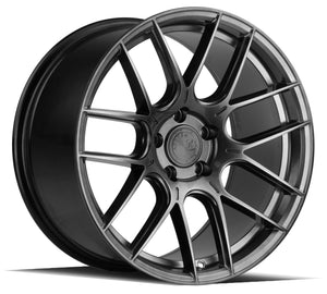 Aodhan AH-X Hyper Black 18x9.5 +35 5x120 72.6mm - Wheelwiz