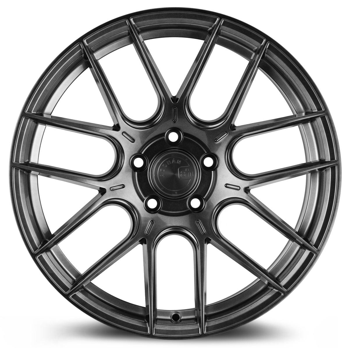 Aodhan AH-X Hyper Black 18x9.5 +35 5x112 73.1mm - Wheelwiz