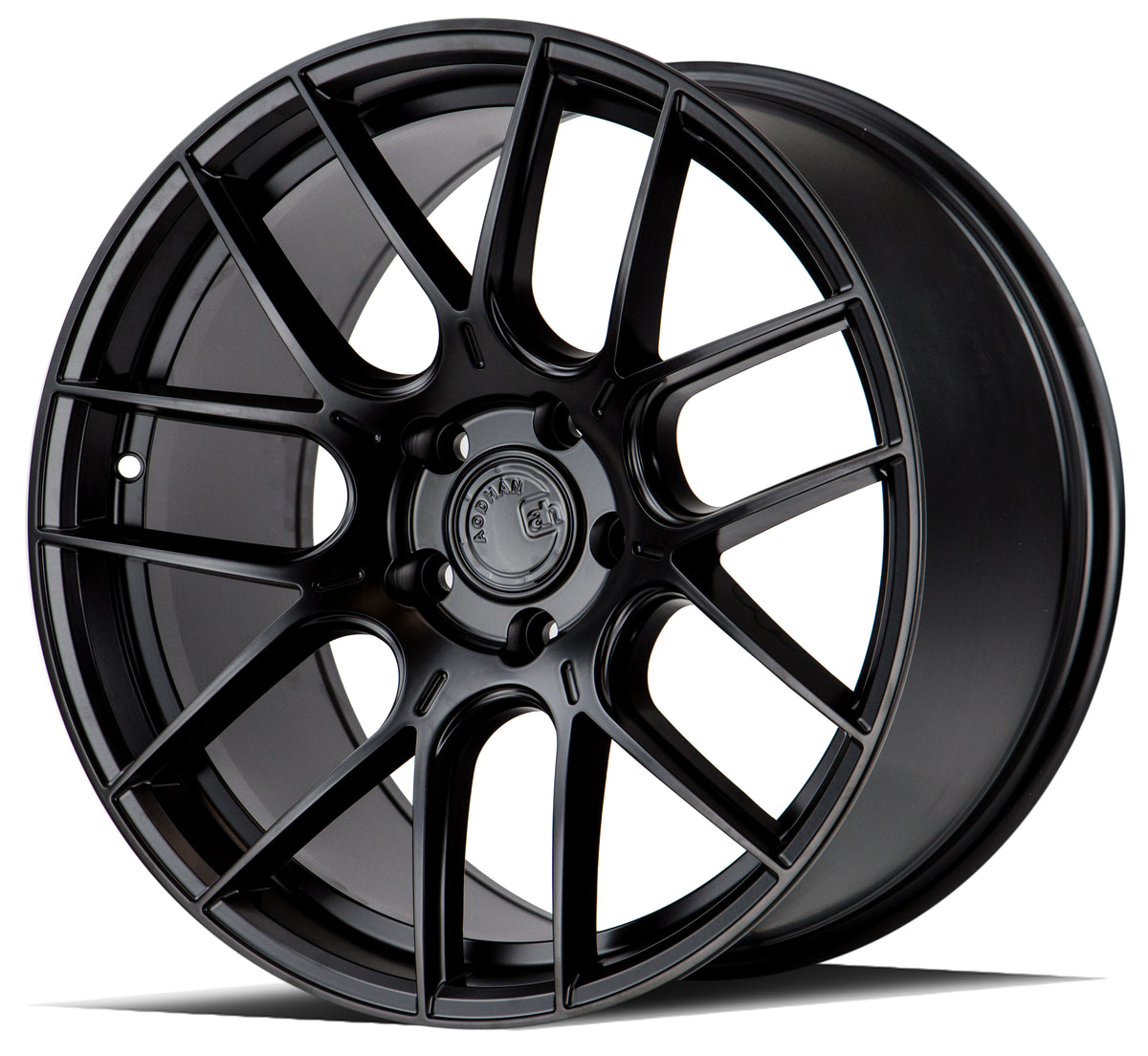 Aodhan AH-X Matte Black 18x9.5 +35 5x112 73.1mm - Wheelwiz