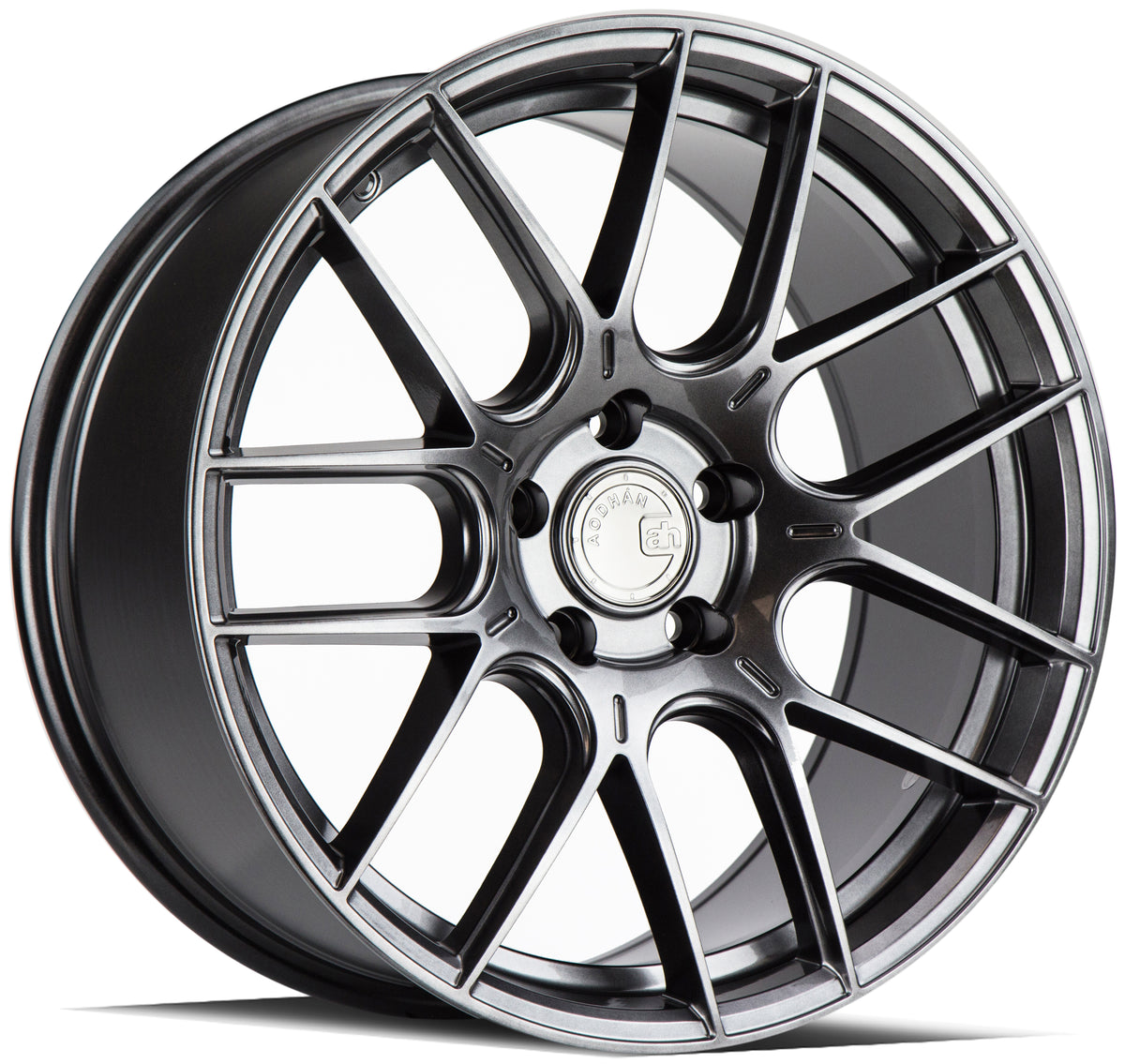 Aodhan AH-X Hyper Black 19x8.5 +35 5x114.3 73.1mm - Wheelwiz