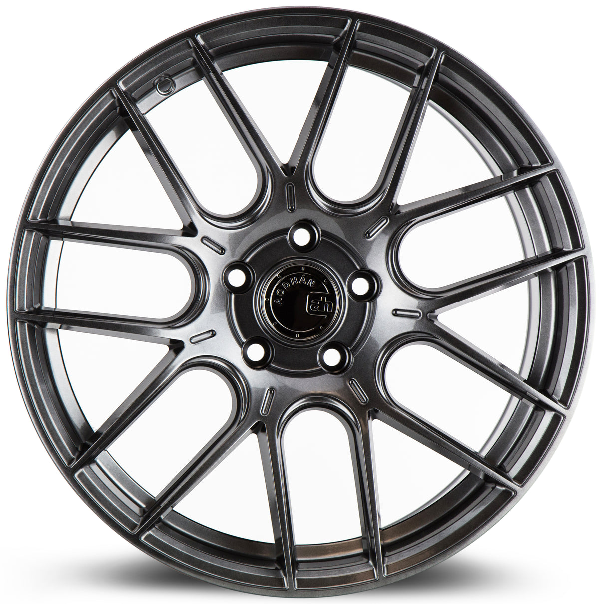 Aodhan AH-X Hyper Black 19x8.5 +35 5x114.3 73.1mm - Wheelwiz