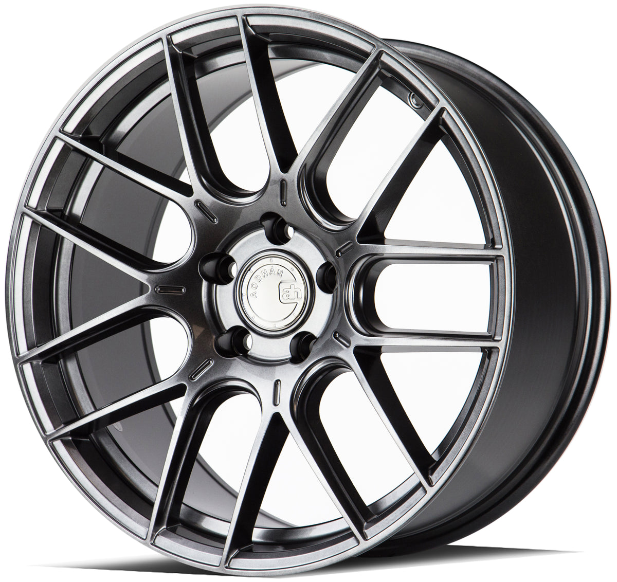 Aodhan AH-X Hyper Black 19x8.5 +35 5x120 72.6mm - Wheelwiz