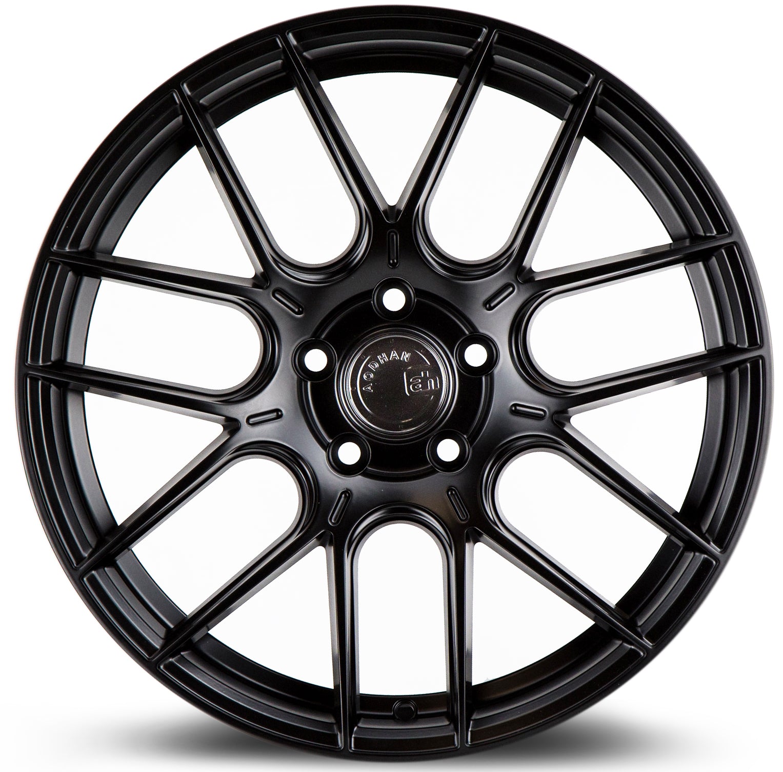 Aodhan AH-X Matte Black 19x8.5 +35 5x114.3 73.1mm - Wheelwiz