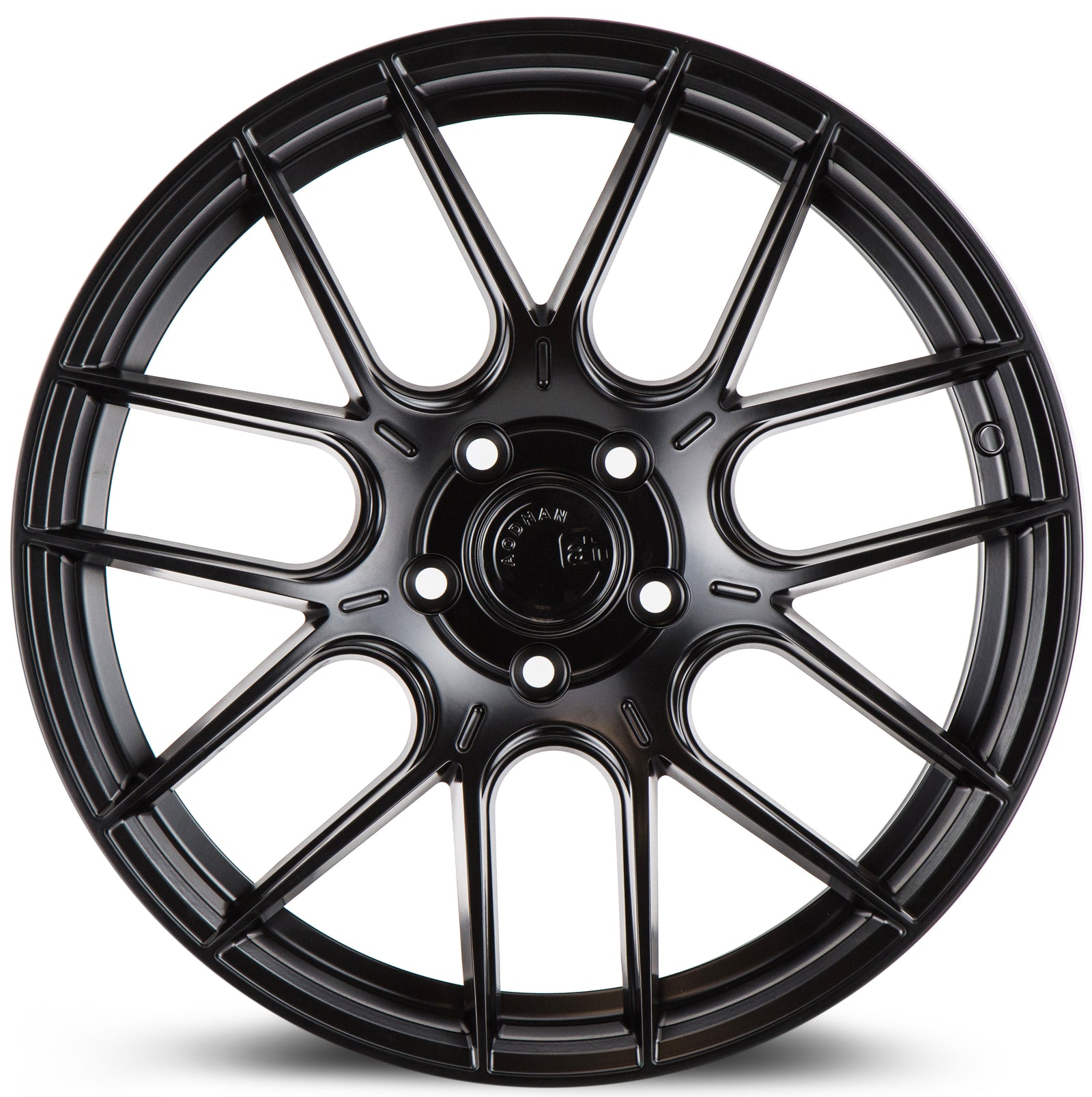 Aodhan AH-X Matte Black 19x9.5 +35 5x114.3 73.1mm - Wheelwiz
