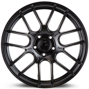 Aodhan AH-X Matte Black 19x9.5 +35 5x120 72.6mm - Wheelwiz