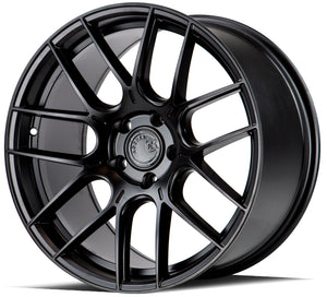 Aodhan AH-X Matte Black 19x9.5 +35 5x114.3 73.1mm - Wheelwiz