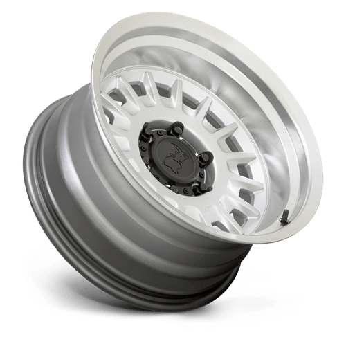 Black Rhino ALISO Gloss Silver W/ Mirror Cut 18x9 +12 5x150mm 110.1mm - Wheelwiz