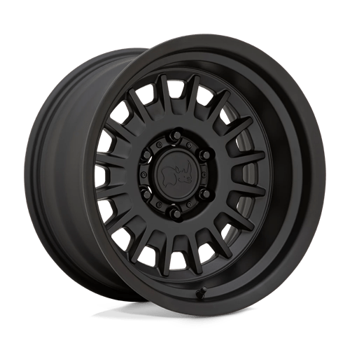 Black Rhino ALISO Matte Black 17x8 0 6x114.3mm 66.1mm - Wheelwiz