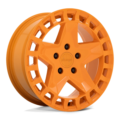 Victor Equipment ALPEN Gloss Orange 17x8 +10 5x130mm 71.5mm - Wheelwiz