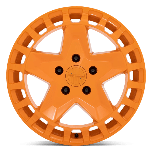 Victor Equipment ALPEN Gloss Orange 17x8 +10 5x130mm 71.5mm - Wheelwiz