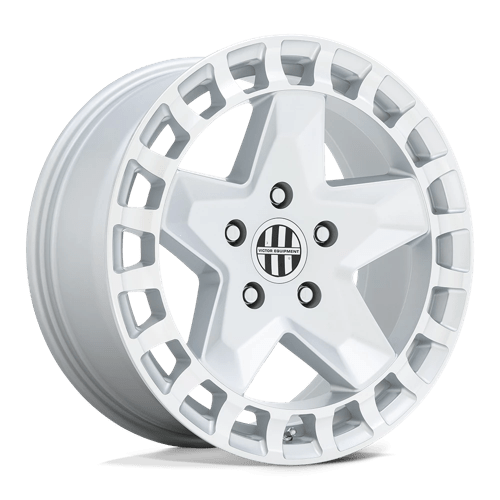 Victor Equipment ALPEN Gloss White 17x8 +10 5x130mm 71.5mm - Wheelwiz