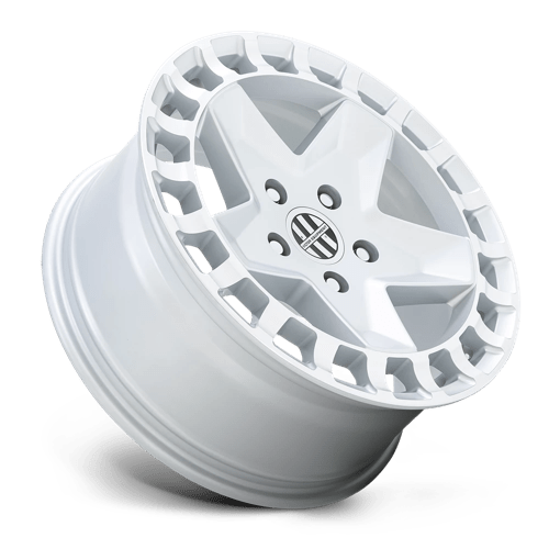 Victor Equipment ALPEN Gloss White 17x8 +10 5x130mm 71.5mm - Wheelwiz