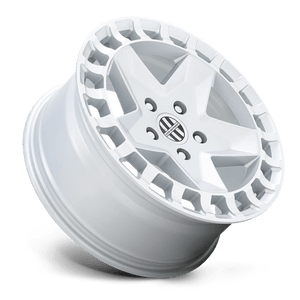 Victor Equipment ALPEN Gloss White 17x8 +10 5x130mm 71.5mm - Wheelwiz