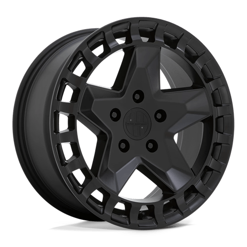 Victor Equipment ALPEN Matte Black 17x8 +10 5x130mm 71.5mm - Wheelwiz