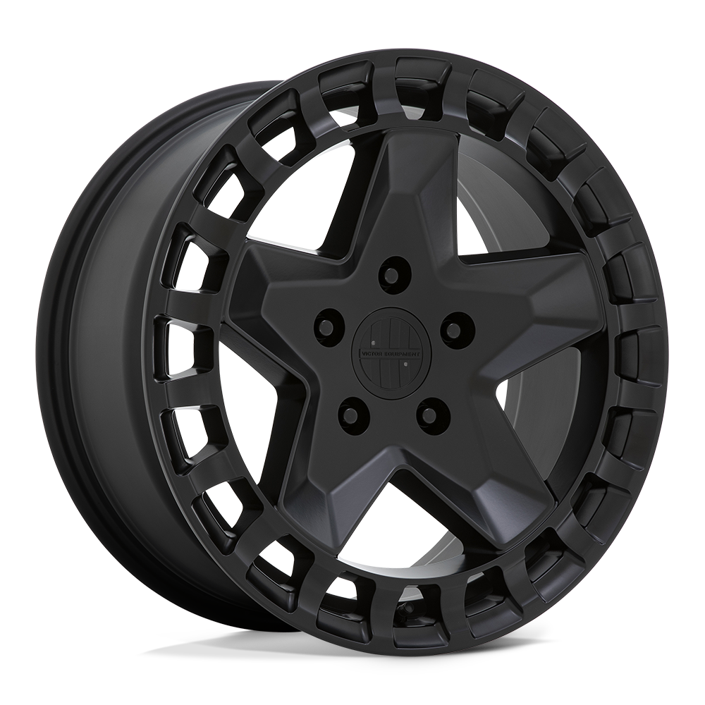 Victor Equipment ALPEN Matte Black 18x8 +10 5x130mm 71.5mm - WheelWiz