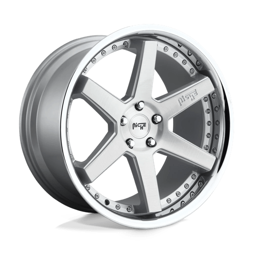 Niche M193 ALTAIR Gloss Silver 20x10.5 +40 5x114.3mm 72.6mm - WheelWiz