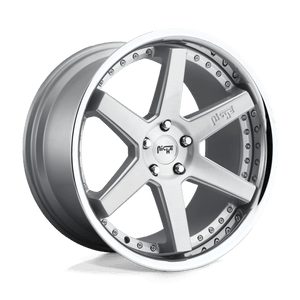 Niche M193 ALTAIR Gloss Silver 20x10.5 +35 5x120mm 72.6mm - Wheelwiz