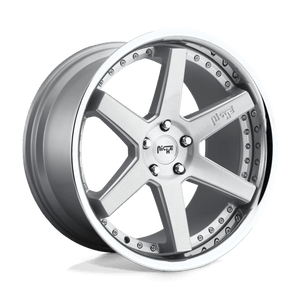 Niche M193 ALTAIR Gloss Silver 20x9 +35 5x114.3mm 72.6mm - WheelWiz