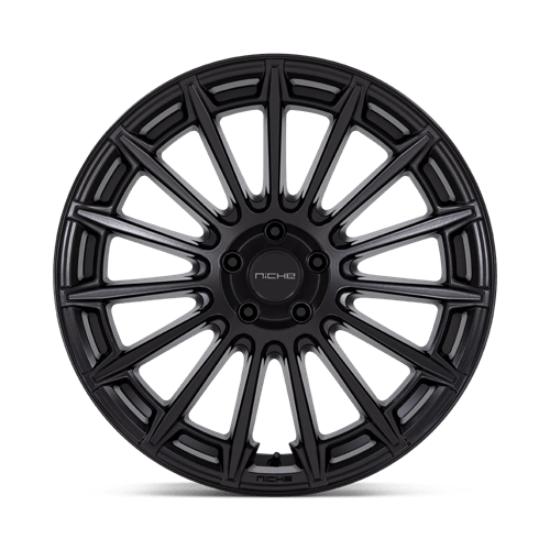 Niche M274 AMALFI Matte Black 20x10.5 +40 5x112mm 66.6mm - Wheelwiz