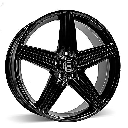 RSSW Exclusive Gloss Black 20x8.5 +42 5x112mm 66.6mm