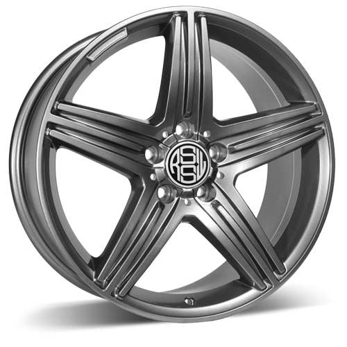 RSSW Exclusive Gunmetal 17x8 +45 5x112mm 66.6mm