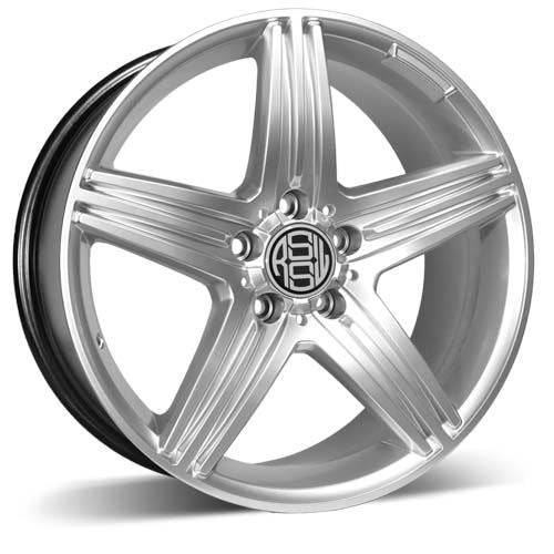 RSSW Exclusive Hyper silver 17x8 +45 5x112mm 66.6mm