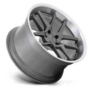 American Racing AR942 BISHOP Matte Gunmetal W/ Machined Lip 20x11 -6 5x115mm 71.5mm - Wheelwiz