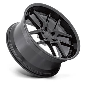 American Racing AR942 BISHOP Matte Black W/ Gloss Black Lip 20x11 -6 5x115mm 71.5mm - Wheelwiz