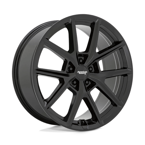 American Racing AR943 Gloss Black 17x8 +35 5x108mm 63.4mm - Wheelwiz