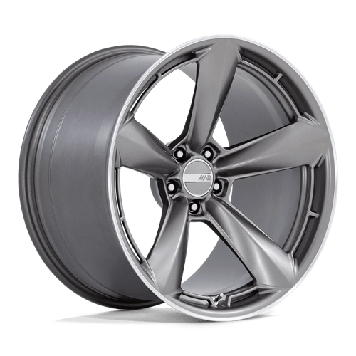 American Racing TTF Matte Anthracite W/ Machined L 20x9.5 +32 5x114.3mm 72.6mm - Wheelwiz