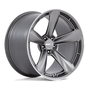 American Racing TTF Matte Anthracite W/ Machined L 20x11 +43 5x120mm 74.1mm - Wheelwiz