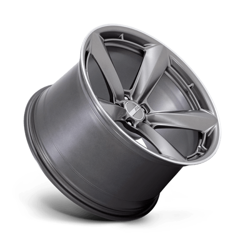 American Racing TTF Matte Anthracite W/ Machined L 20x11 +43 5x120mm 74.1mm - Wheelwiz