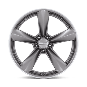 American Racing TTF Matte Anthracite W/ Machined L 20x11 +50 5x114.3mm 72.6mm - Wheelwiz