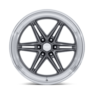 American Racing AR953 GROOVE 6 DRAG Anthracite W/ Diamond Cut Lip 22x9.5 +25 6x135mm 87.1mm - Wheelwiz