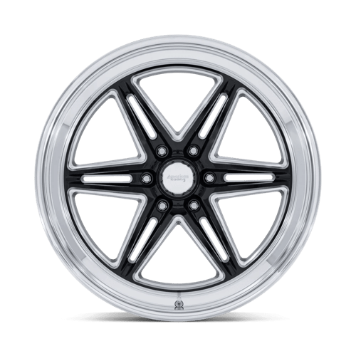 American Racing AR953 GROOVE 6 DRAG Gloss Black Milled W/ Dc Lip 22x9.5 +25 6x135mm 87.1mm - Wheelwiz