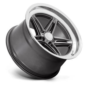 American Racing VN514 GROOVE Anthracite W/ Diamond Cut Lip 18x8 0 5x127mm 78.1mm - Wheelwiz