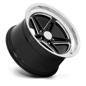 American Racing VN514 GROOVE Gloss Black W/ Diamond Cut Lip 18x8 0 5x120.65mm 72.6mm - Wheelwiz